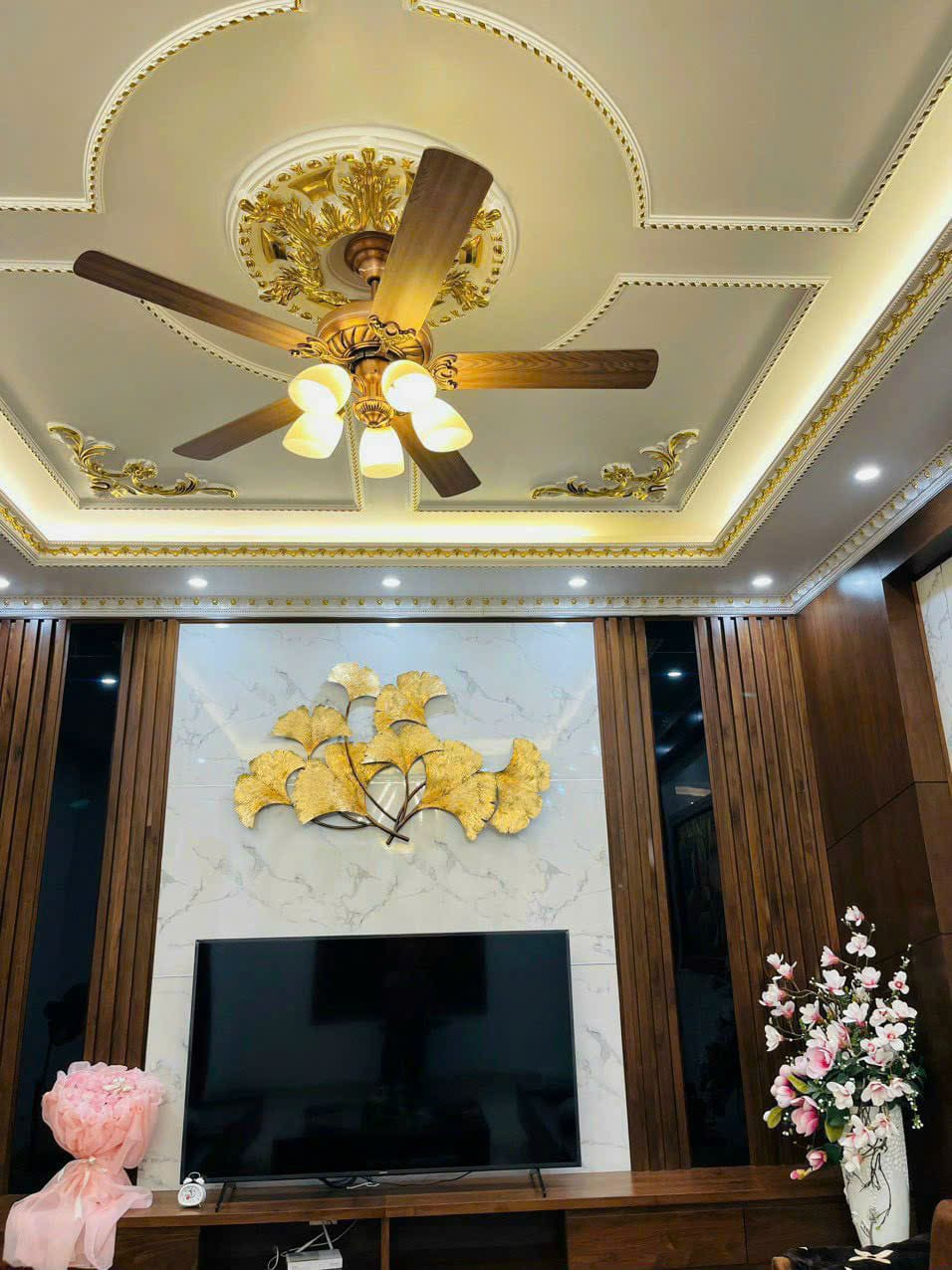 Quạt trần đèn Vũ Gia Luxury