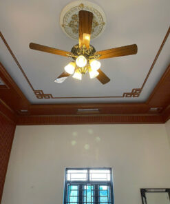 Quạt trần đèn Vũ Gia Luxury VG52016 Xanh