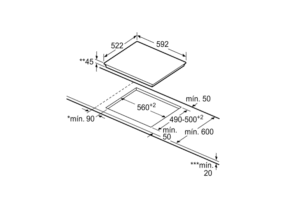 Bếp điện Bosch tại Vũ Gia Luxury