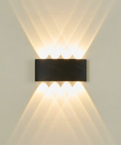 Đèn Tường Hắt Tia Trang Trí Vũ Gia Luxury VG836/8 Đen